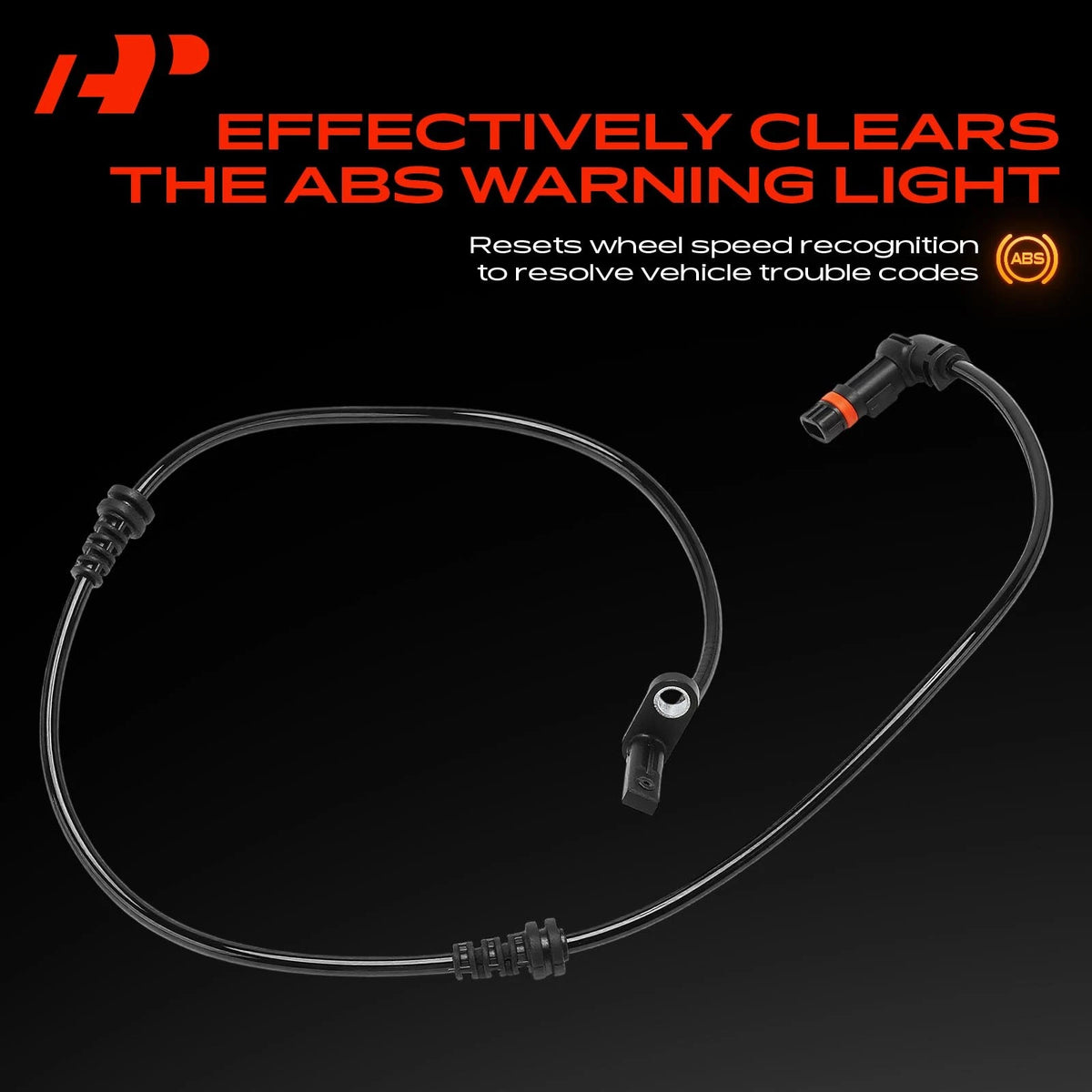 Front ABS Wheel Speed Sensor for Mercedes-Benz GLK250 GLK350 (2013–2015) 2049053104, 2049052705