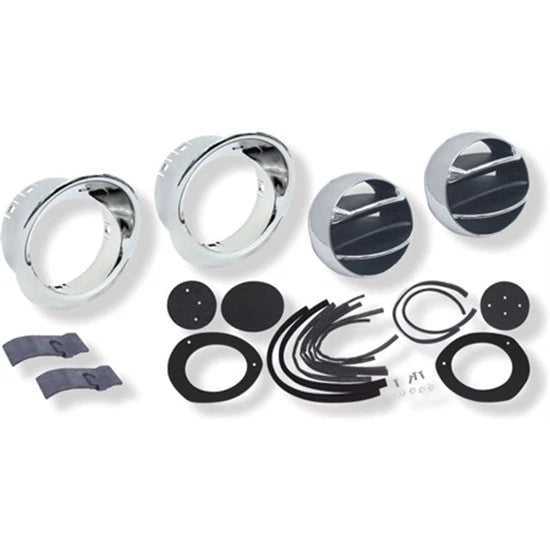 Complete Dash Astro Vents Kit for Camaro (1967–1968) 92614934