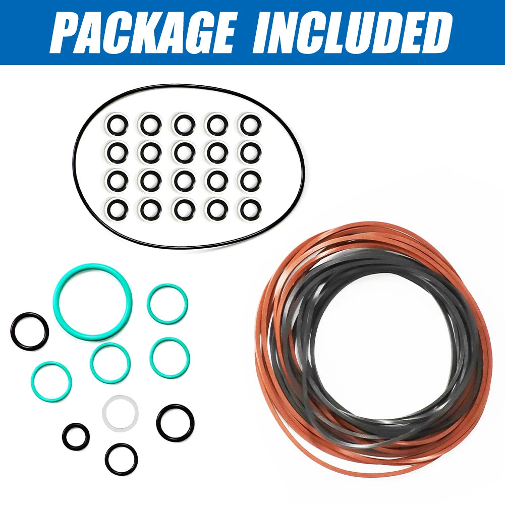 Reusable O-Ring Rebuild Kit for Mazda RX-7 13B (1986–2002) - Rubber