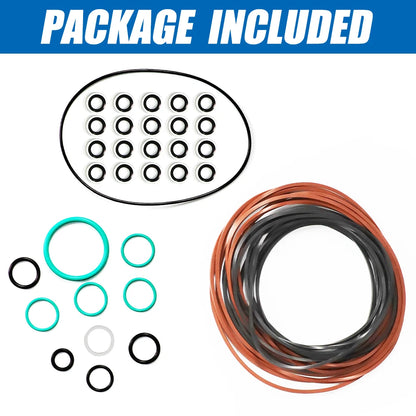 Reusable O-Ring Rebuild Kit for Mazda RX-7 13B (1986–2002) - Rubber