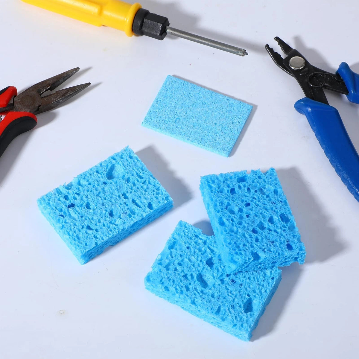 20PCS Cleaning Solder Sponge for Soldering Iron