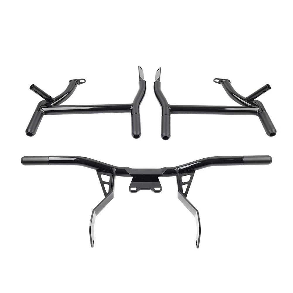 Saddlebag Rail Front Engine Guard Crash Bar for Harley Road Street Glide (2014–2024)