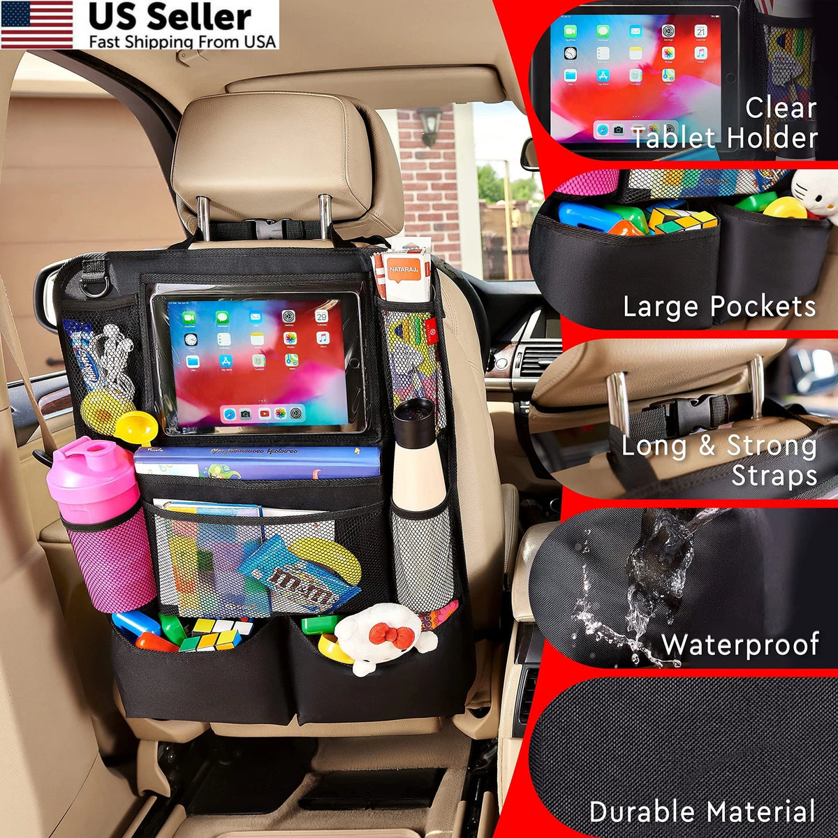 Backseat Car Organizer for