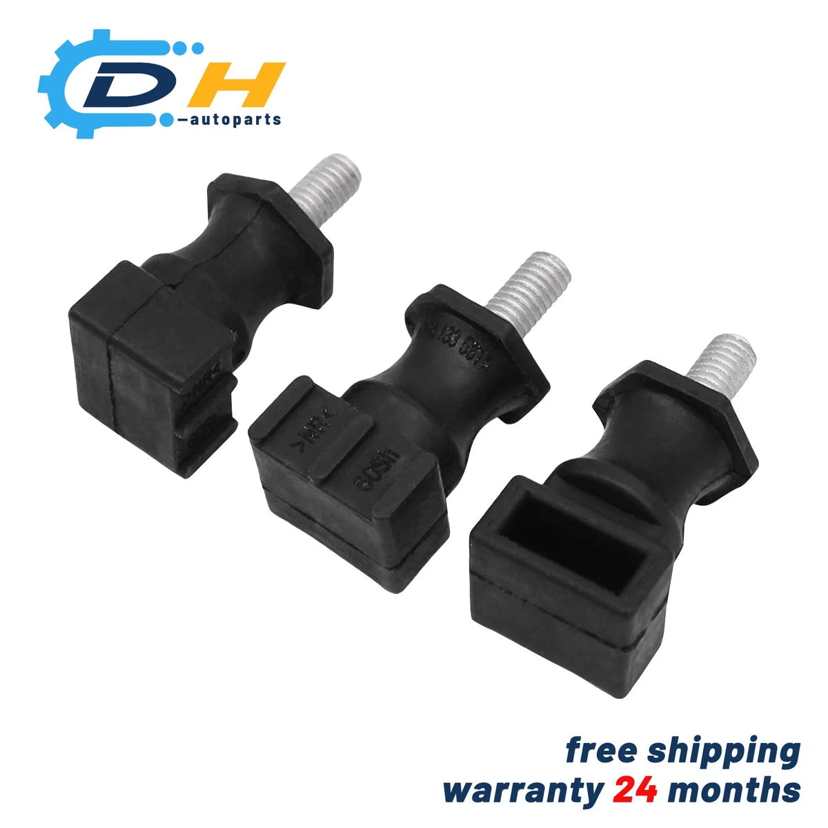 3X Secondary Air Pump Mount Bushing for VW Jetta Golf Passat (06A133567A)