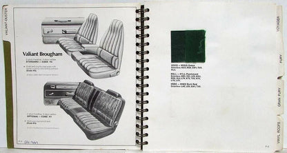 Advance Color and Trim Selector for Plymouth (1975)