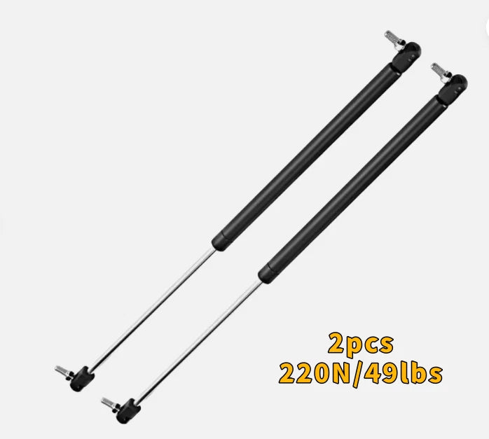 2X Rear Window Lift Supports for Universal Applications (Gas Struts Dampers)