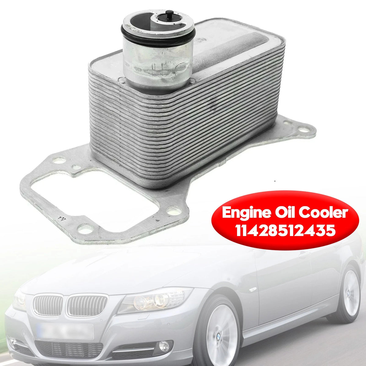 Engine Oil Cooler for BMW E90 E91 E92 E93 (11428512435, 5989070105, 90901)