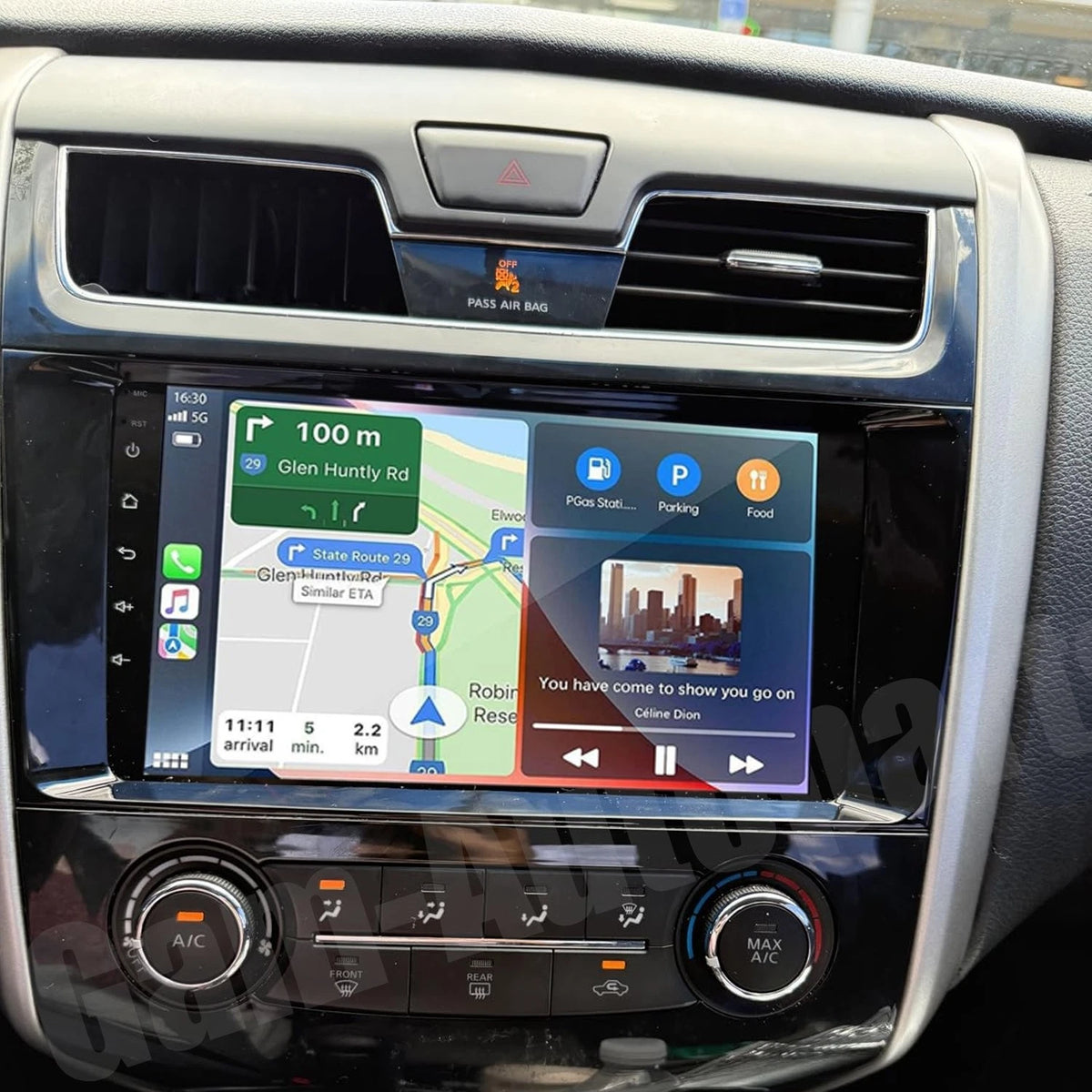 Apple Carplay GPS Android Car Stereo Radio Player for Nissan Altima (2013–2018)