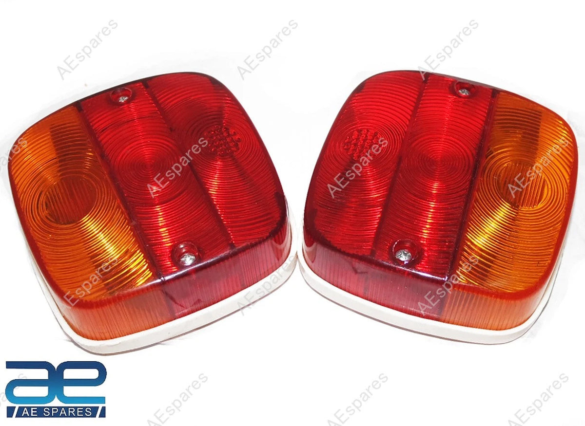 Rear Flasher Position Lamp Combination Light Assembly Pair for Massey Ferguson