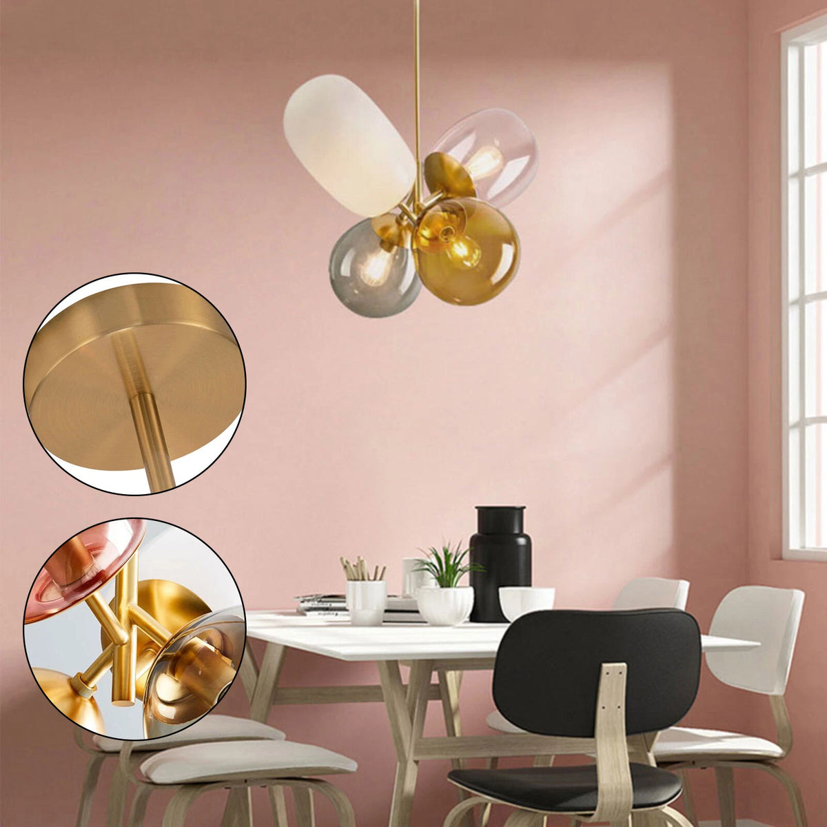 LED Pendant Lamp Chandelier Ceiling Light E27