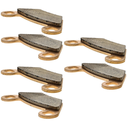 3 Pack Ceramic Brake Pads for Polaris Sportsman 570, Scrambler XP 1000 (2014–2023) 1911292, 519-KPA2724D, 2203628, 1911278, 1911279, 2204088