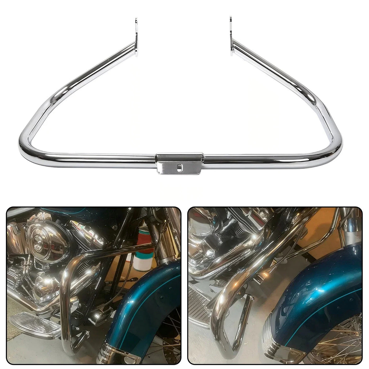 Highway Crash Bar Engine Guard 1 1/4" for Harley Softail Fatboy 2000-2017