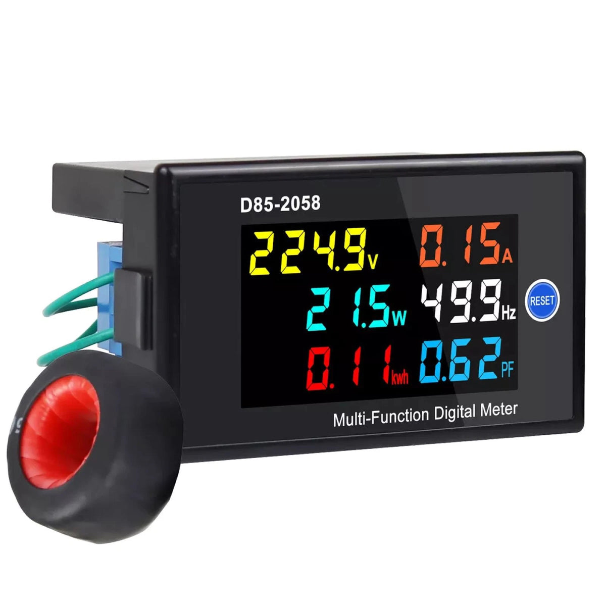 Digital LCD AC Panel Meter for Compact Applications (40.0-300.0V)