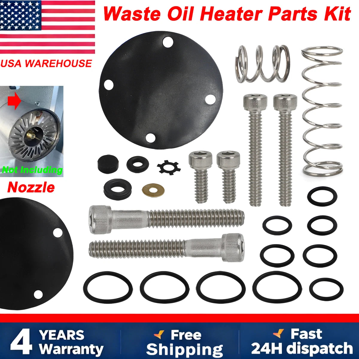 5 Part Tune Up Kit for Lanair MX Series Heaters