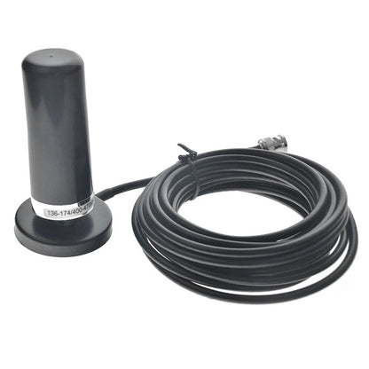Dual-Band Antenna Magnetic PL259 Mount for Car Vehicle Radio