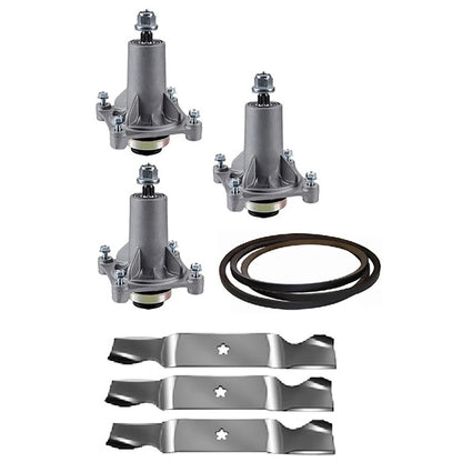 Deck Blade Spindle Belt Kit for Husqvarna RZ5424 RZ5426 RZ5422 RZ54i Z254
