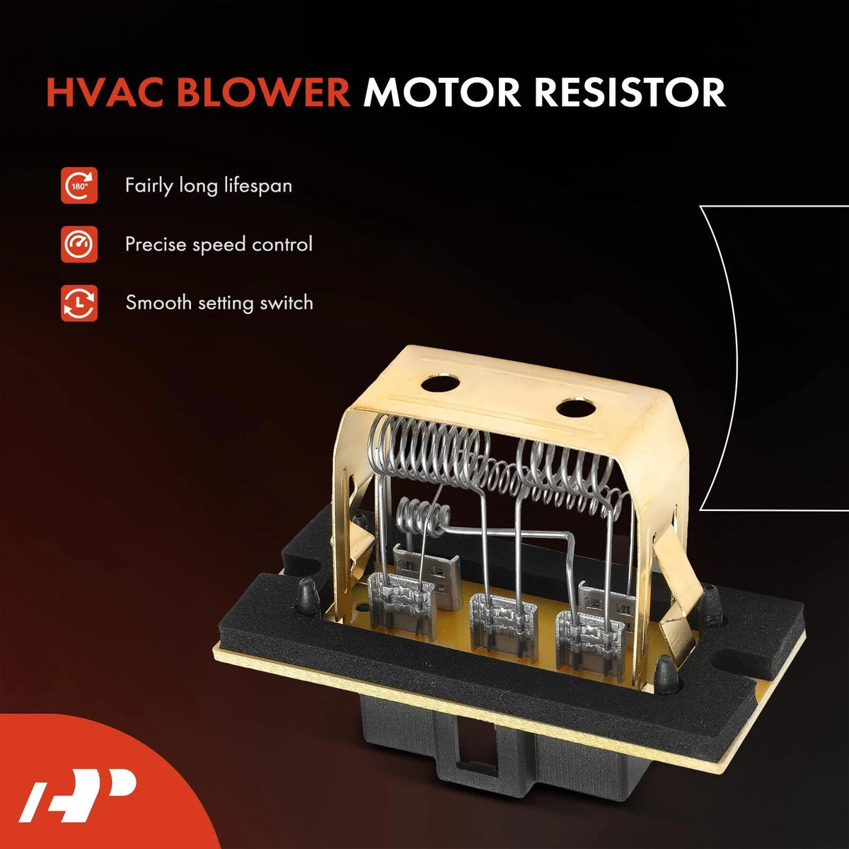 HVAC Blower Motor Resistor for Dodge Grand Caravan (1996–2000) RU-93, 4677180AB, 4677180AD, 973-019