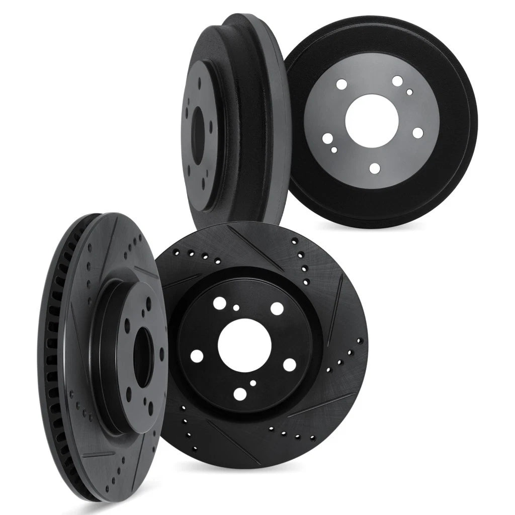 Drilled and Slotted Brake Rotor for Honda Civic (2013–2015) ALX-PAU-DF-8004-59100-CLA1