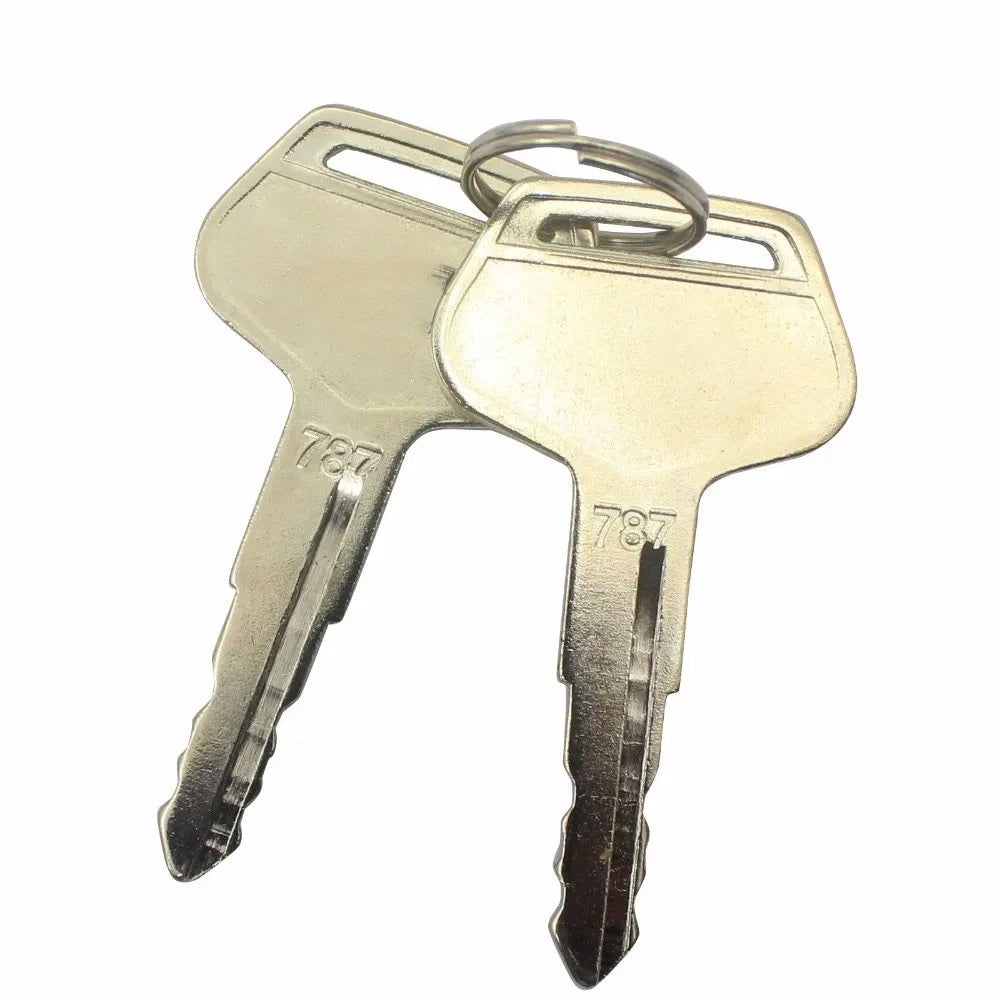 2X Ignition Keys for Komatsu Excavator Dozer Loader