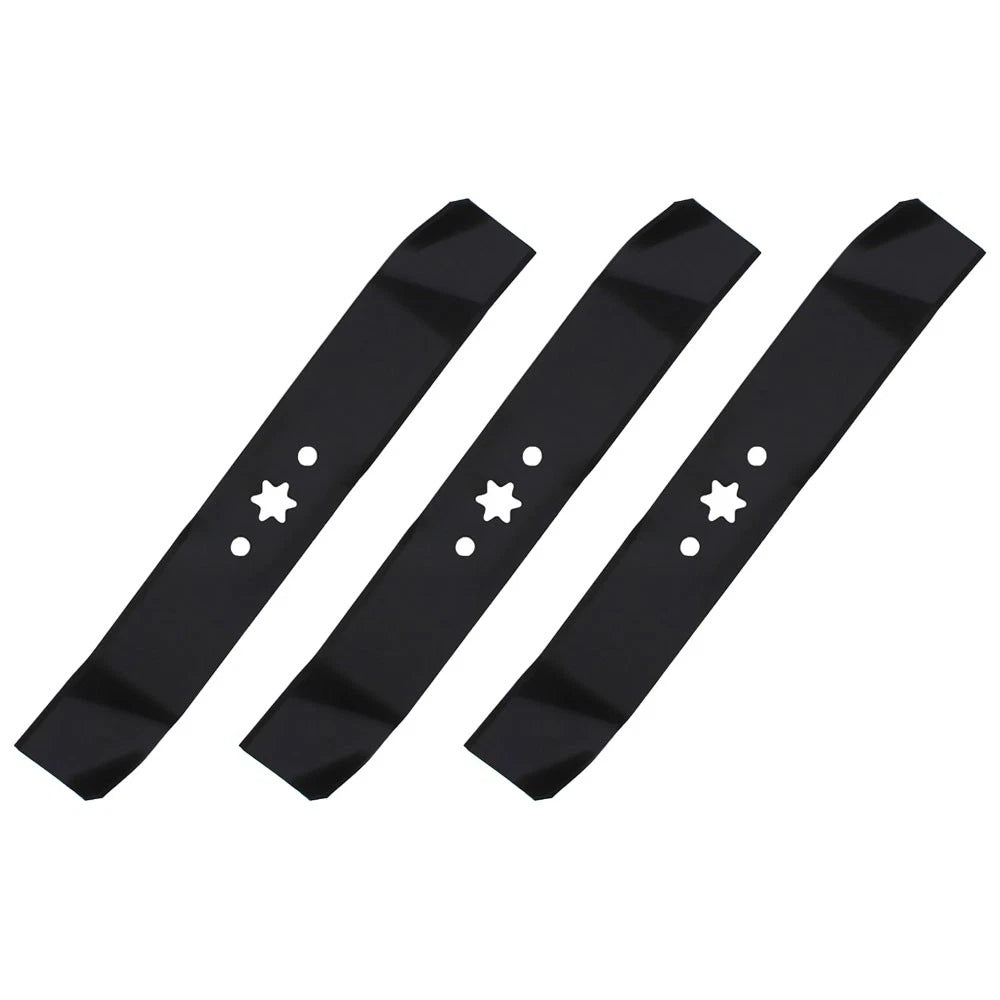 3 Outer Mulch Blades for 46" Decks (742-0611, 742-0644)