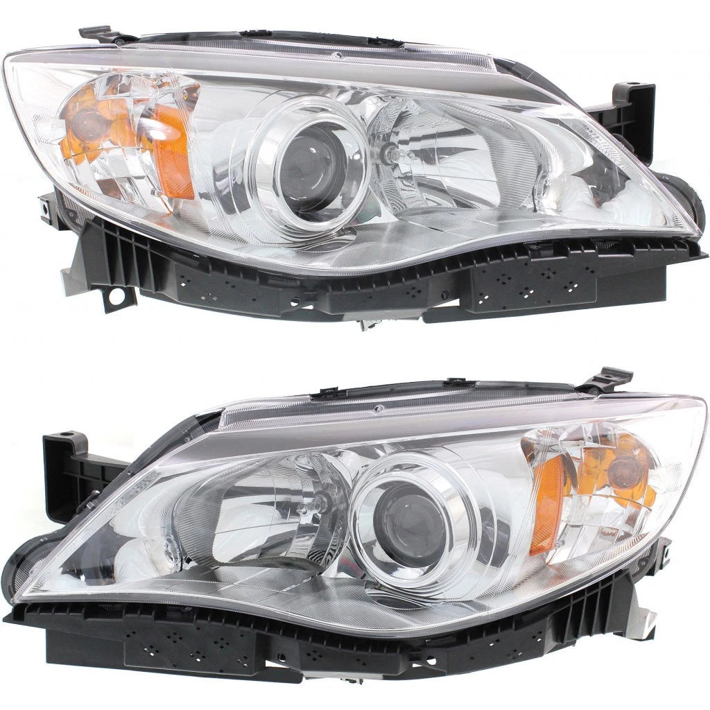 Pair of Halogen Headlights for Subaru Impreza (2012–2014) PLX-M0-20-9122-80, SU2502148, SU2503148