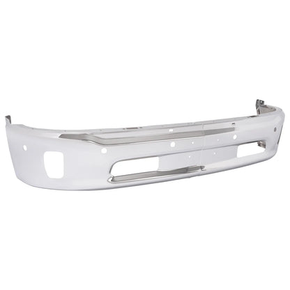 Chrome/Black Front Bumper Face Bar for 2013-2024 Ram 1500