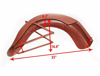 Mudguard Fender Set for Indian Chief Scout 101 (Rigid Frame)