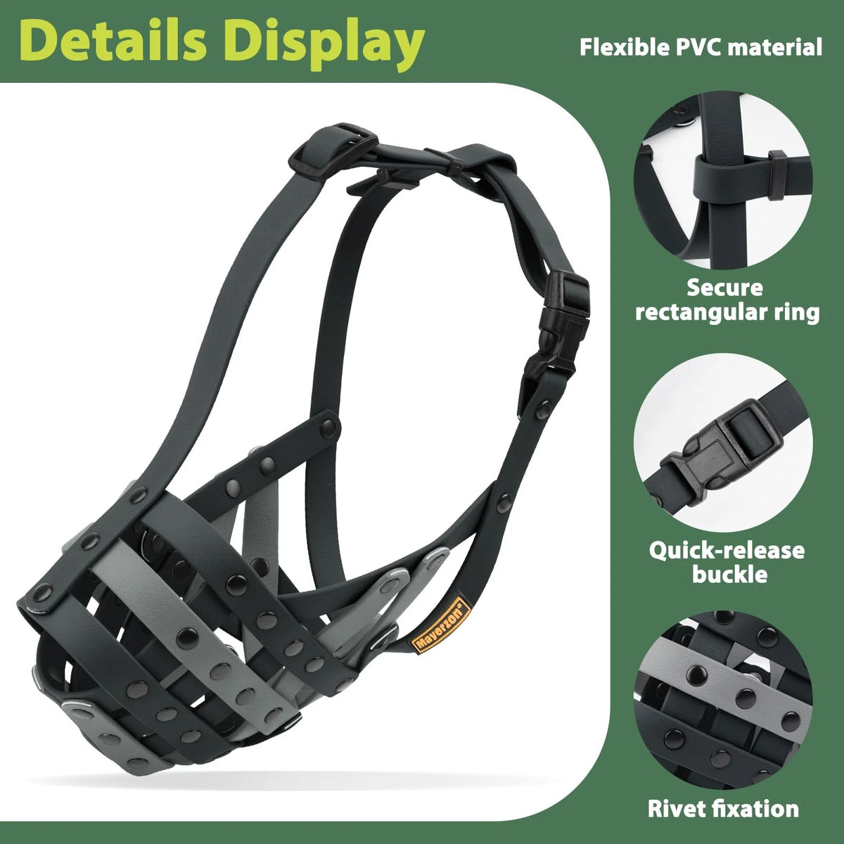 Pitbull Muzzle for Large Medium Dogs (2010–2023)