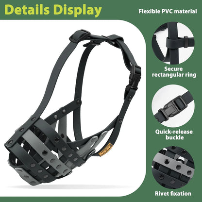 Pitbull Muzzle for Large Medium Dogs (2010–2023)