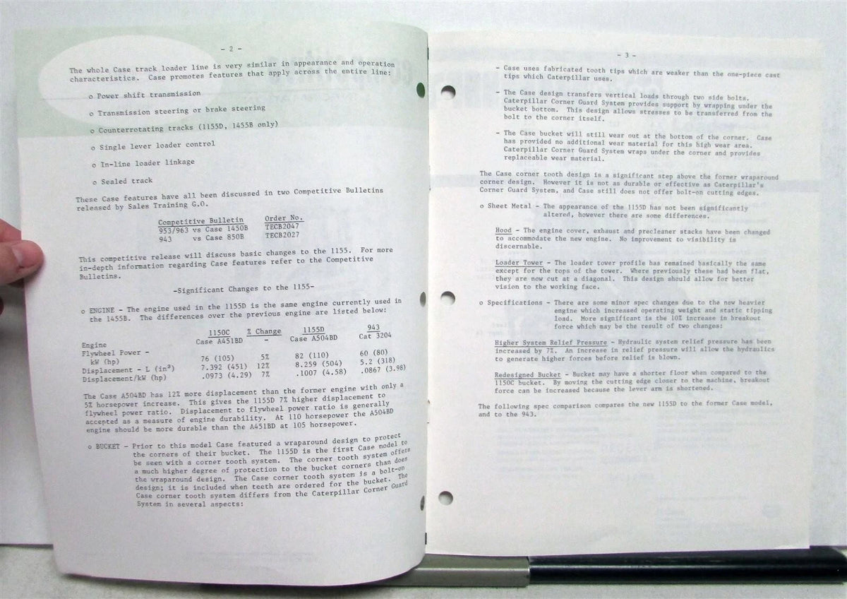 Track Loader for Caterpillar 943 (1984)