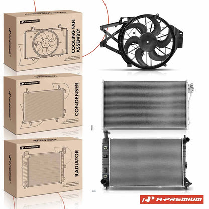 Cooling Fan Kit for Ford Mustang (1999–2004) - F7ZH8005CC, F8ZH8005CA, F8ZZ8005CA