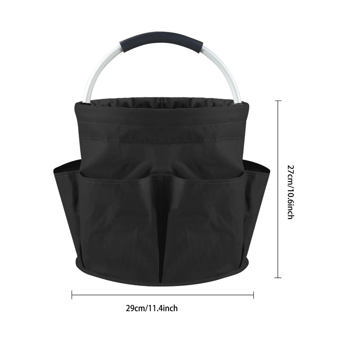 Foldable Cleaning Caddy for Portable Beach Basket (No Year Range)