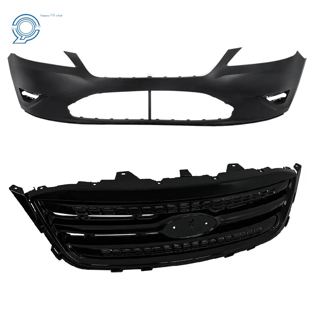 Bumper Cover with Grille for 2010-2012 Ford Taurus