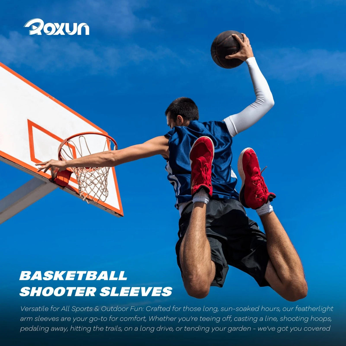 Cooling UV Sun Protection Arm Sleeves for Men/Women