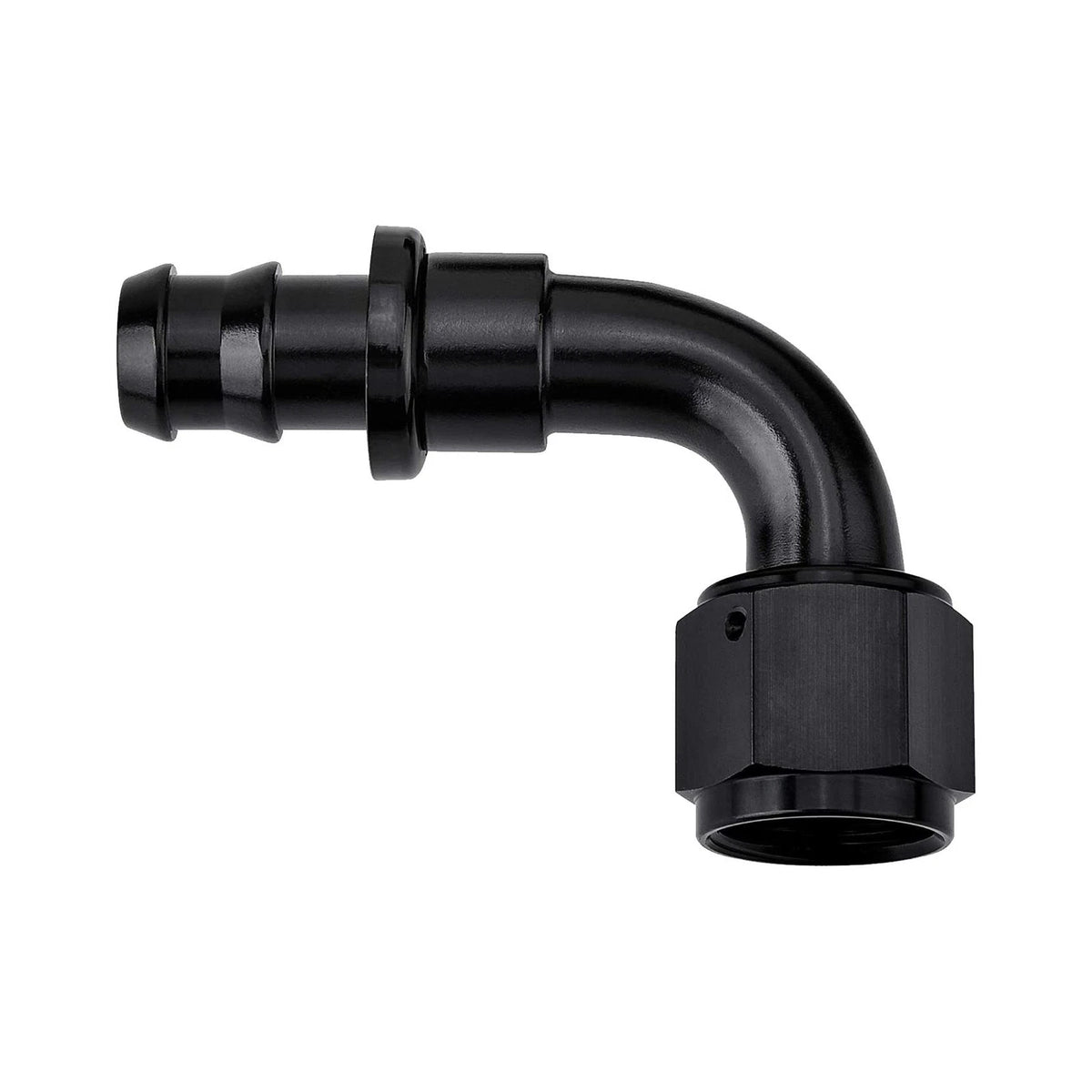 90 Degree Push Lock Hose Fitting 6AN for Automotive Connector