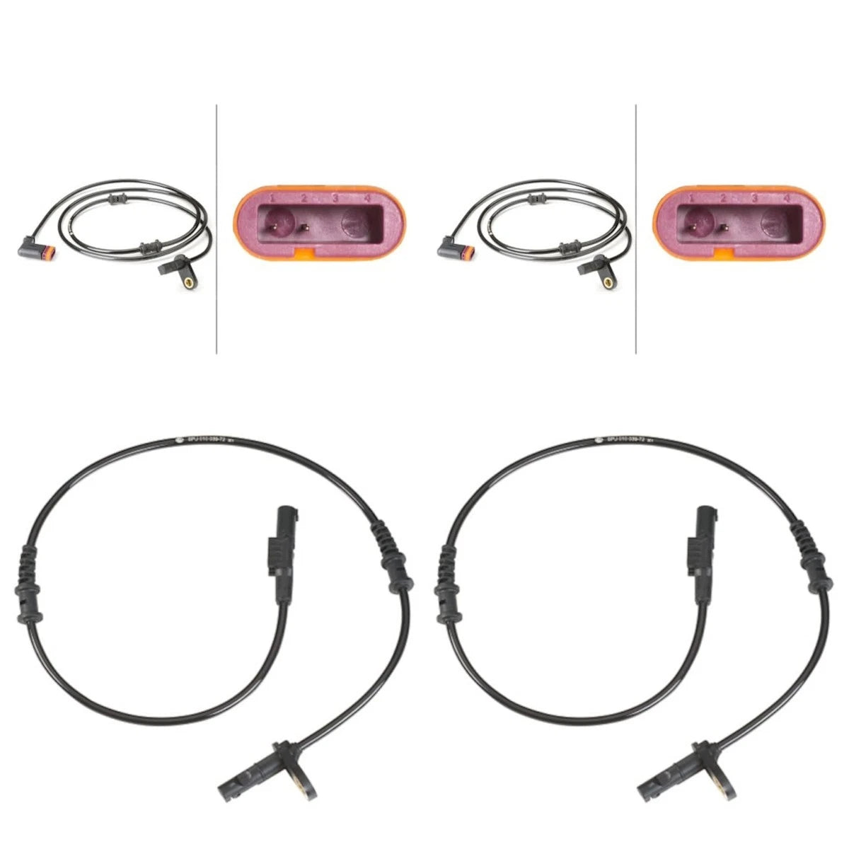 Set of 4 ABS Speed Sensors for Hella (2010–2015) - SET-H5710039721, SS20228
