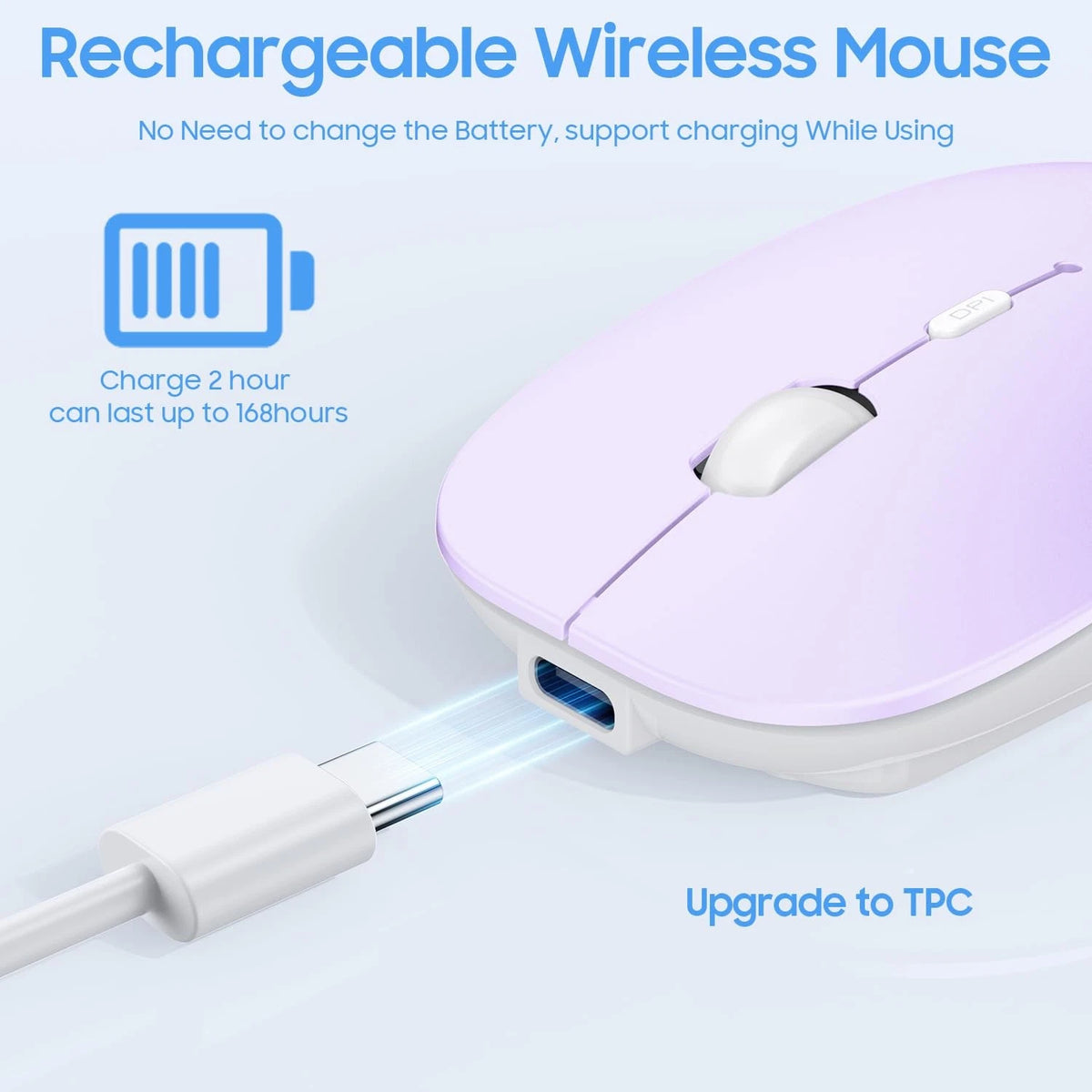 Bluetooth Mouse for MacBook Pro/Air (No Specific Part Numbers)