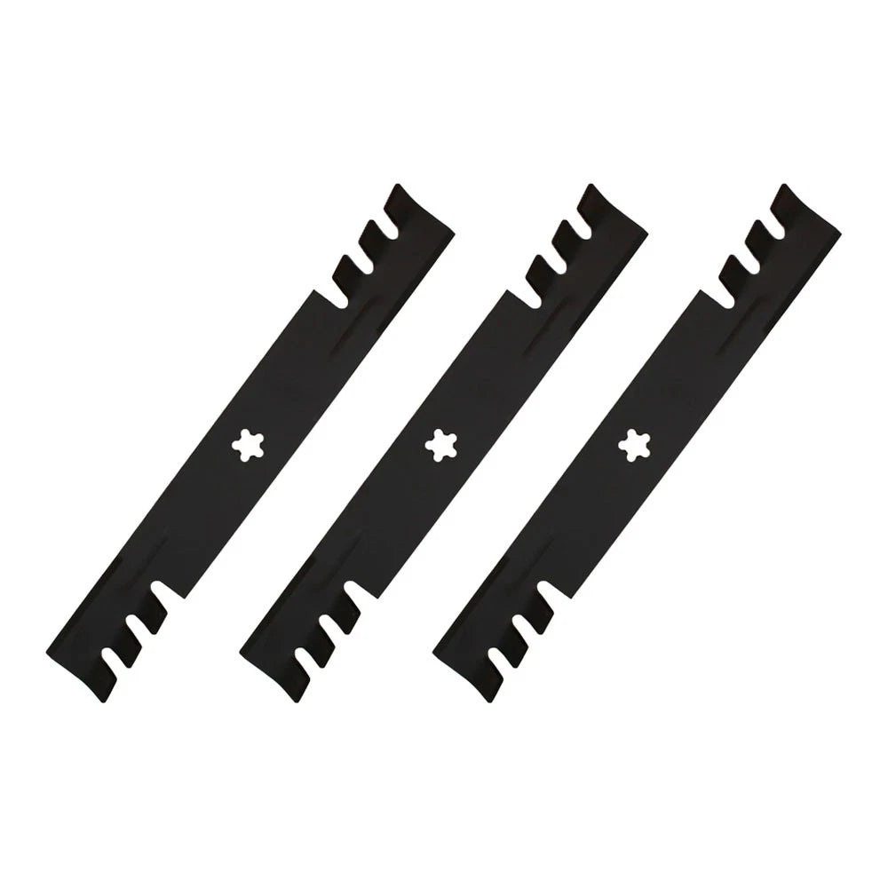 3X High Lift Mower Blades for Husqvarna EZ 4824 52" (Fits 5221)