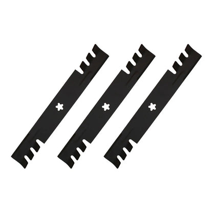 3X High Lift Mower Blades for Husqvarna EZ 4824 52" (Fits 5221)