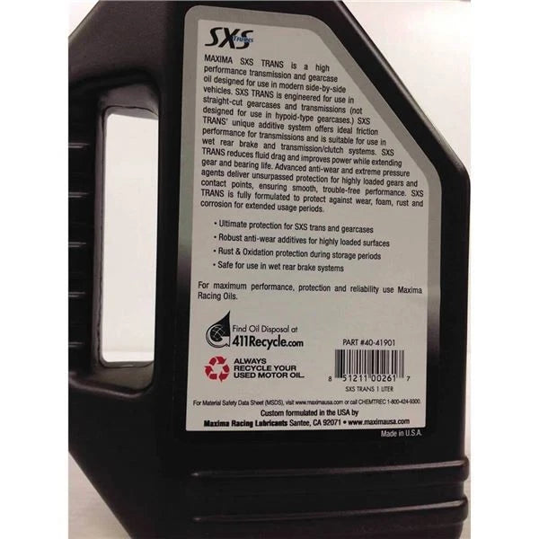 1 Liter Premium Transmission Oil for Maxima SXS (40-41901)