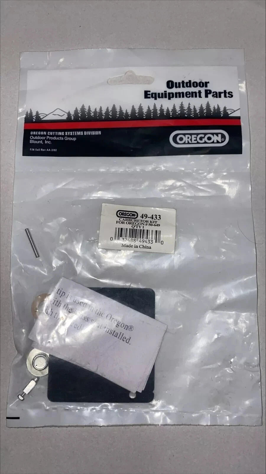 Carburetor Kit for Oregon 50-649