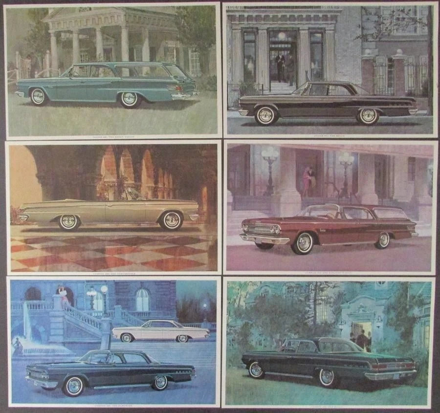 1964 Dodge 880 Color Sales Brochure Original with Color Plates