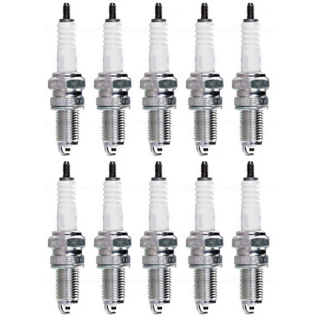 Box of 10 NGK Spark Plugs for Triumph Scrambler (2006–2017) DPR8EA-9 TLX-ngk4929-CL360A131