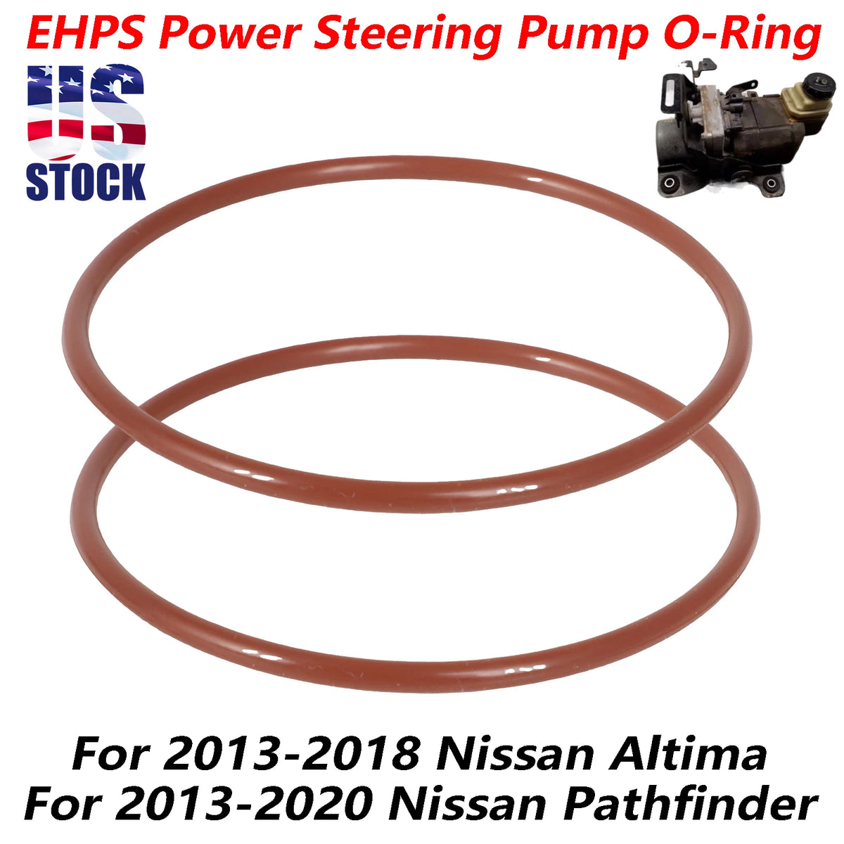 O-Ring Kit for Nissan Pathfinder Altima EHPS Power Steering Pump
