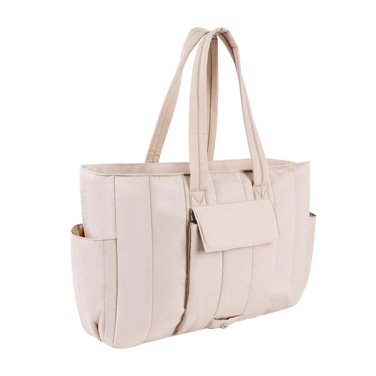 Puffy Tote Bag for Women - Beach & Gym Shoulder Handbag
