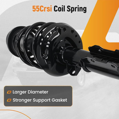 Pair Front Complete Struts Shocks for Buick LaCrosse Allure (2010–2016)