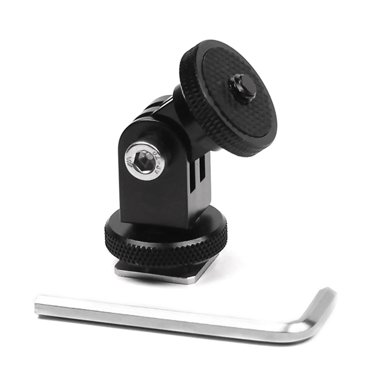 1 PC 360° Rotatable Cold Shoe Mounting Bracket for GoPro