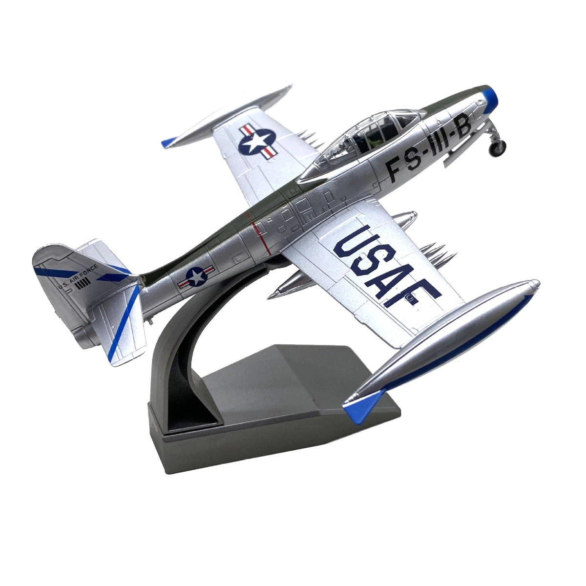F-84 Thunderjet Diecast Model 1:72 Scale Collectors Item