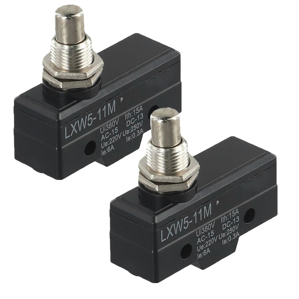 2PCS Push Plunger Momentary Limit Switch for CNC Mill Plasma