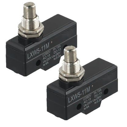 2PCS Push Plunger Momentary Limit Switch for CNC Mill Plasma